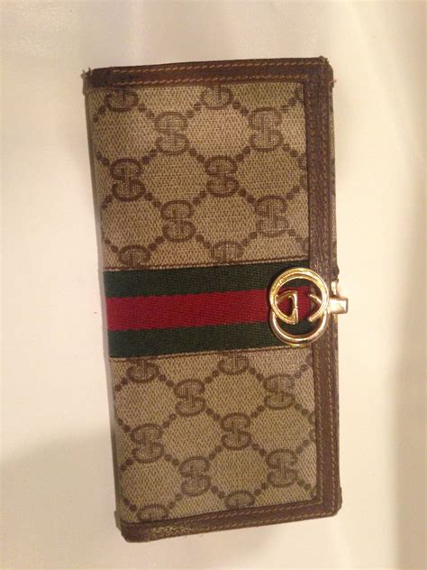 gucci travel wallet|checkered Gucci wallet.